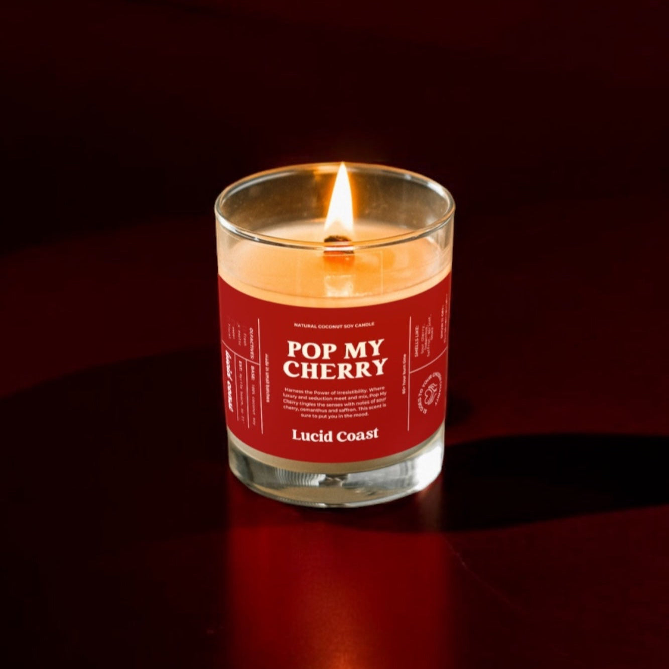 Pop My Cherry Candle