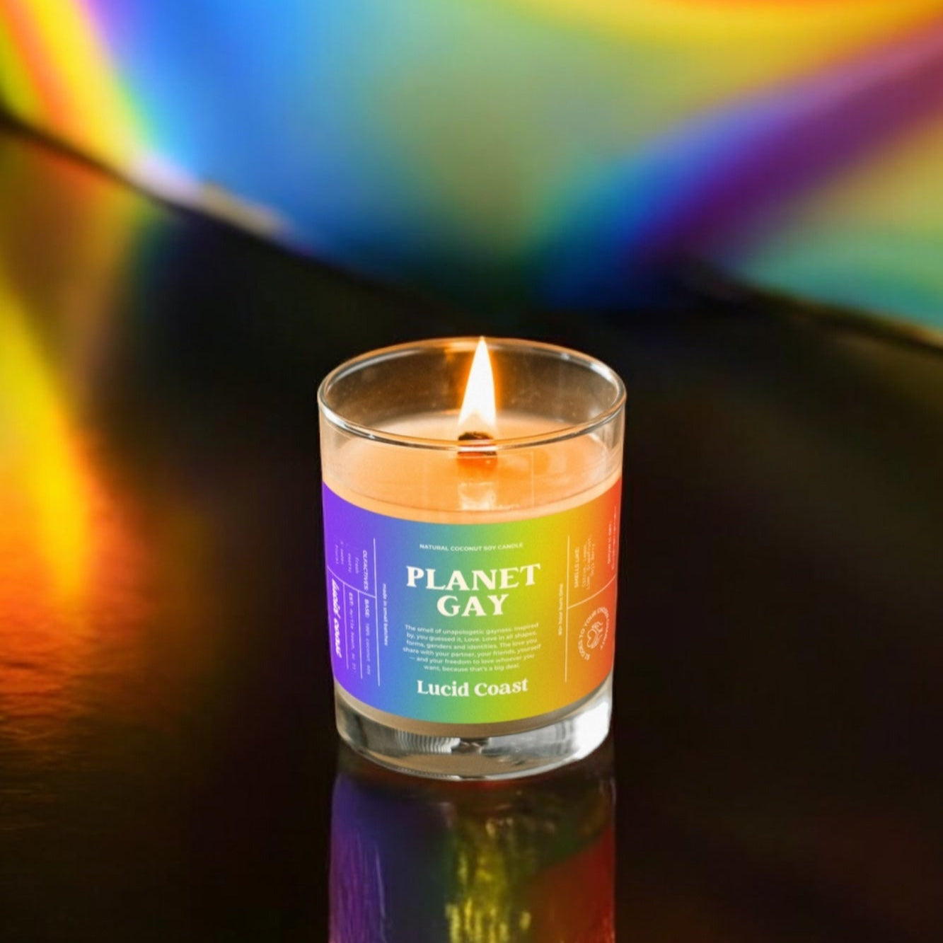 Planet Gay Candle